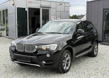 BMW X3 2.0D 150KM 2015r. skóry, Navi, hak, zadbana F25 (2010-)