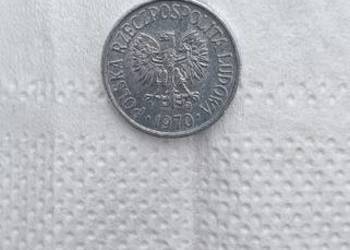 Moneta 5 groszy 1970r