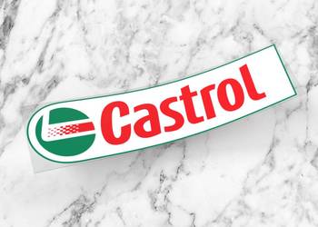 Naklejka CASTROL 10 x 2,5 cm 2t olej honda vtec