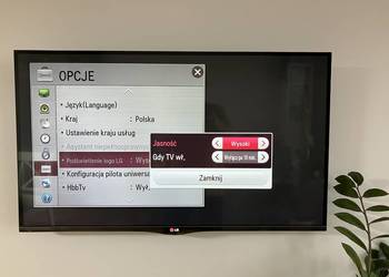 TV LG 42LA690S-ZB do filmów 3D i gierek 3D. Stan idealny.