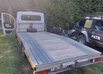 Posiadam lawetę przewiozę TANIO ! wszystko co się zmieści na najeździe