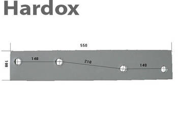 Płoza długa HARDOX 123163/L części do pługa KRONE