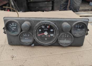 Zegary Star 660 - olej, woda, prąd, paliwo oraz prędkościomierz