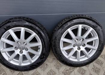Koła zimowe 5x112 R16 Audi 7,5J ET45 66,6 mm stan DB + 205/60 Nexen 2023 r.