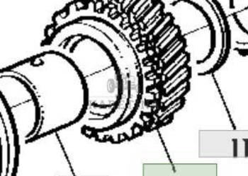 John Deere 6800 6900 Bieg Koło Zębate Koło Napędowe 25 zębów CZĘŚCI R120941
