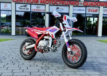 MINI CROSS ASIX XB18 70CC 12/10 4T E-START AUTMAT NIEBIESKO-CZERWONY