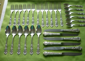 Sztućce posrebrzane dla kolekcjonera 1847 Rogers Bros