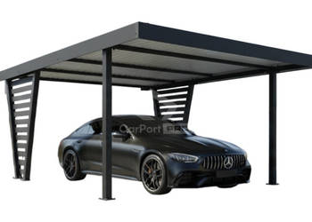 Carport V PREMIUM 5x4,5m Wypełnienie panelami Wiata samochodowa CP153