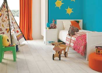 Panele Quick Step Tek biały bielony Kraków CLM1290