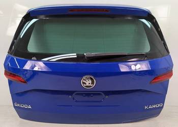 KLAPA BAGAŻNIKA SKODA KAROQ 01835 KOD LAKIERU: V5F ENERGY BLAU