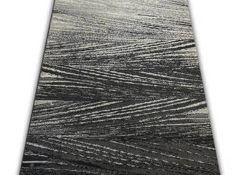NOWOCZESNY DYWAN 120X170 CARLO 4415 DARK GREY GĘSTE RUNO DO WNĘTRZ
