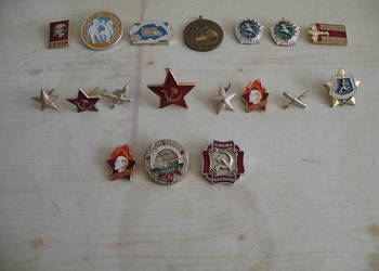 Odznaki , przypinki -  ZSRR CCCP
