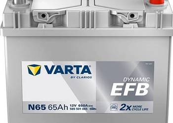 Akumulator 65Ah 650A 12V Varta Blue EFB N65 Chopina 1 Darmowa Dostawa