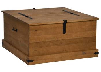 vidaXL Skrzynia do przechowywania HALDEN 91x91x47 cm(SKU:4018405)