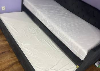Łóżko tapicerowane podwójne