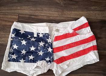 Szorty z flagą amerykańską Szorty z flagą amerykańską