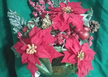 Wiązanka świąteczna ma cmentarz