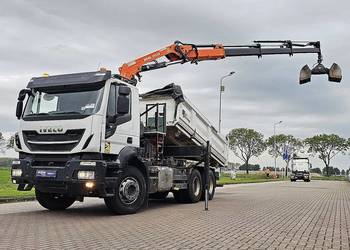 Iveco AD260T48 TRAKKER MEILLER,ATLAS 172.3 wywrotka 6x4 2021