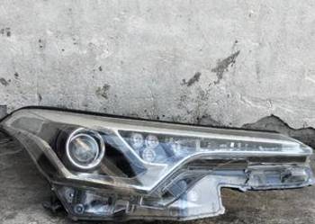 TOYOTA C-HR chr Lampa Prawa LED 16-19r USZKODZONA