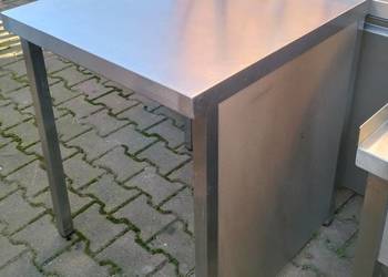 Stół gastronomiczny ze stali nierdzewnej 70x75x85