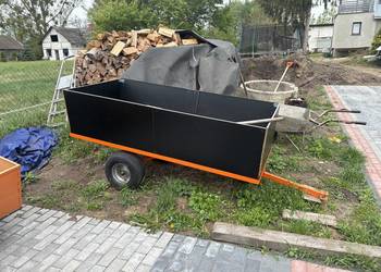 Przyczepka traktorek kosiarka