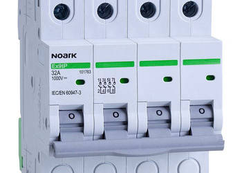 Rozł. izol. DC do aplik. fotowolt. NOARK, szer. 4 moduły, 4-bi