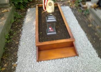 Obrzeże na grób tymczasowe, ramka, obramówka, Cmentarz osobowicki, cena