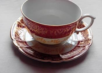 Filiżanka duo Oscar Schlegelmilch. Sygnatura z okresu 1950-72.