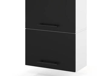 Szafka Kuchenna Wisząca Klapowa Modułowa 50cm Spremium Czarny Mat