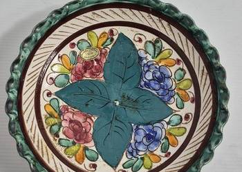 Oryginalna Włoska Patera – Ceramika Toscana – Rękodzieło