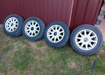 Koła alufelgi orginał AUDI 80 b4 b3 195x65x15.Opony BRIDGESTONE TURANZA