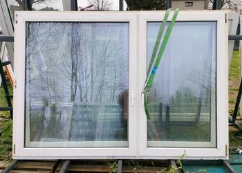 Okno PCV szer. 206x143 wys. dwuszybowe używane