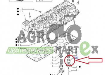 4895411, 6901091 USZCZELKA ZAWORU CNH