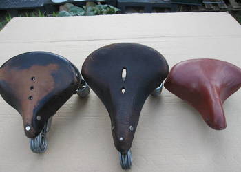 Siodełko rowerowe zabytkowe.