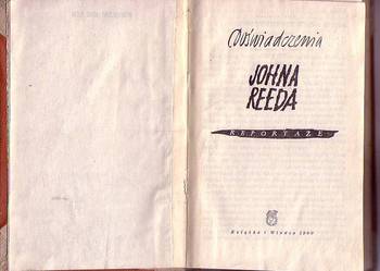 (5925) OŚWIADCZENIA JOHNA REEDA – JOHN REED