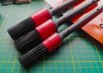 Pędzel do czyszczenia auta / zestaw / ditailing