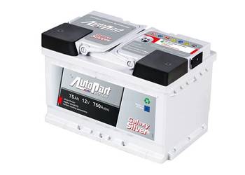 Akumulator Autopart Galaxy Silver 75Ah 750A