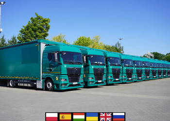 MAN TGX 18.470 / 2022 / Firanka 19 EPAL / Retarder / 15 sztuk_232277