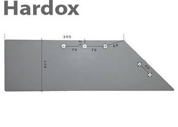 Lemiesz 300hektarów HARDOX 13200008/P części do pługa BONNEL