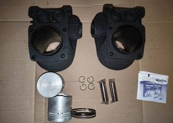 Oryginalne cylindry k750 po szlifie z nowymi tłokami 79.0