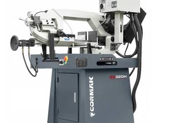 Półautomatyczna przecinarka taśmowa, piła taśmowa do metalu CORMAK BS320H