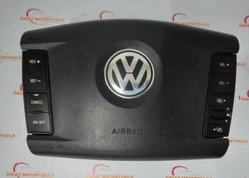 VW TOUAREG I 05r AIRBAG poduszka kierowcy 7L6880201DA