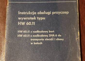 instrukcja obsługi przyczepa hw 60.11 oryginał instrukcja obsługi przyczepa hw 60.11 oryginał