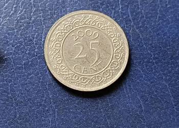Stare monety 25 cent 2009 Surinam