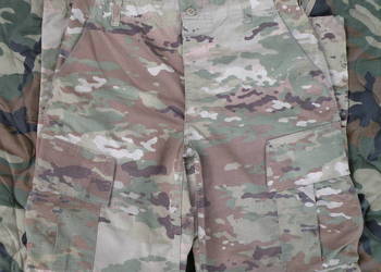 Spodnie ACU multicam OCP medium long naprawiane