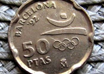 Hiszpania 50 Ptas 1992r--Barcelona 1992r