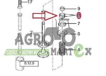 500309487, 75226017, 4854550 PRZETYCZKA WAHACZA CNH