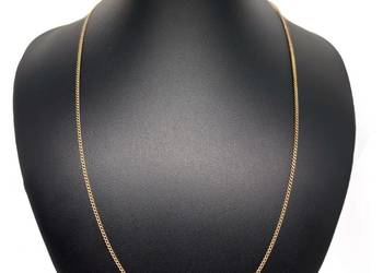 Złoty Łańcuszek Próby 585 4,27g Długość 65cm Pancerka Różowe Złoto