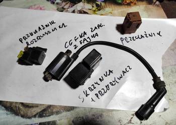 Suzuki Burgman cewka z fajka, bezpieczniki, przerywacz, przekaznik