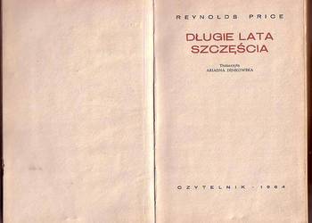 (6160) DŁUGIE LATA SZCZĘŚCIA – REYNOLDS PRICE